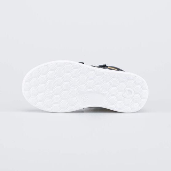 052161-33 Утепленные ботинки для первых шагов для мальчики чер-жел фото №3