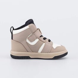 152405-12 Кожаные ботинки-кеды Радость для мальчики бежевый,черный фото №2