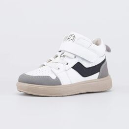 152406-12 Кожаные ботинки-кеды Драйвер стиля для мальчики бежевый,серый,черный