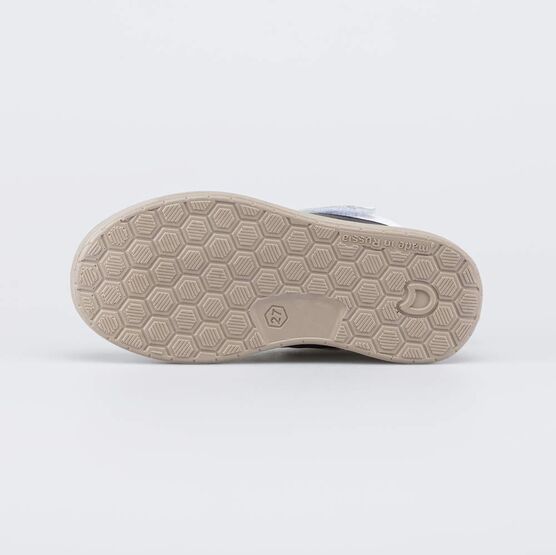 152406-12 Кожаные ботинки-кеды Драйвер стиля для мальчики бежевый,серый,черный фото №3