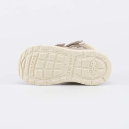 152408-31 Утепленные ботинки на весну и осень Ёжик для мальчики бежевый фото №3