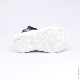 121021-11 Сандалии текстильные для мальчики светло-синий фото №3