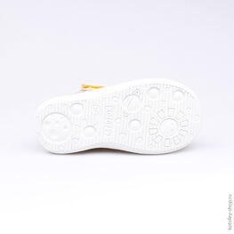 121027-11 Сандалии текстильные для мальчики бежевый фото №3