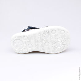 121027-12 Сандалии текстильные для мальчики светло-синий фото №3