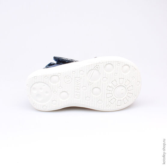 121033-12 Текстильная обувь для мальчики светло-синий фото №3