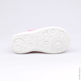 121035-11 Босоножки текстильные для девочки розовый фото №3