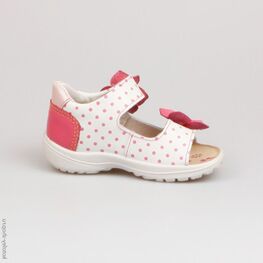 122067-21 Босоножки для девочки бел-фук фото №2