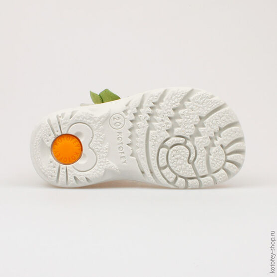 122067-22 Босоножки для девочки бел-сал фото №3