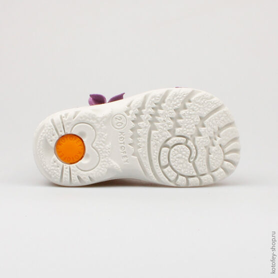 122067-25 Босоножки для девочки сиреневый фото №3