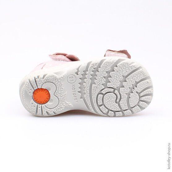 122067-26 Босоножки для девочки розовый фото №3