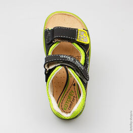 122071-23 Сандалии для мальчики син-сал фото №4