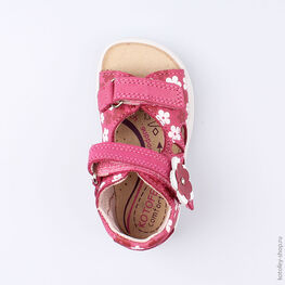122075-22 Босоножки для девочки розовый фото №4