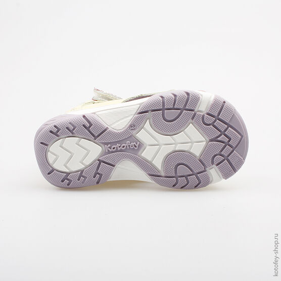 122077-21 Босоножки для девочки желтый фото №3