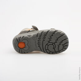 122078-21 Сандалии для мальчики чер-сер фото №3