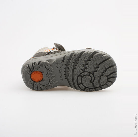 122078-21 Сандалии для мальчики чер-сер фото №3