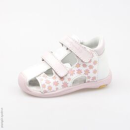 122080-21 Босоножки для девочки белый