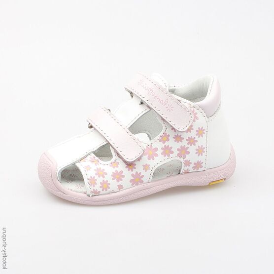 122080-21 Босоножки для девочки белый