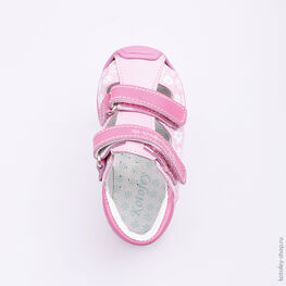 122080-22 Босоножки для девочки розовый фото №4