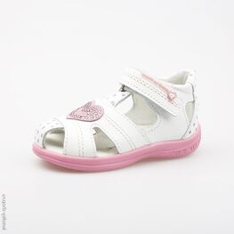 122083-21 Босоножки для девочки белый