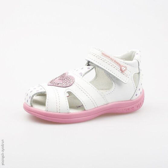 122083-21 Босоножки для девочки белый