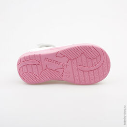 122083-21 Босоножки для девочки белый фото №3