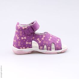 122084-21 Босоножки для девочки сиреневый фото №2