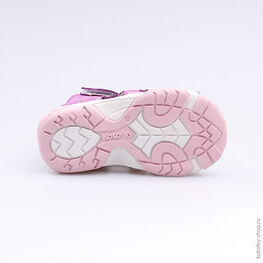 122084-21 Босоножки для девочки сиреневый фото №3