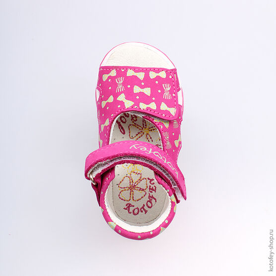 122084-22 Босоножки для девочки фуксия фото №4