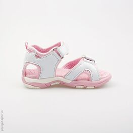 123001-11 Пляжная обувь для девочки персиковый фото №2