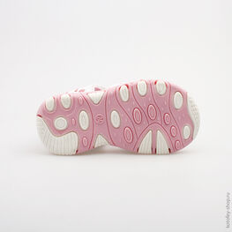 123001-11 Пляжная обувь для девочки персиковый фото №3