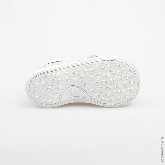 131068-71 Текстильная обувь для девочки серебряный фото №3