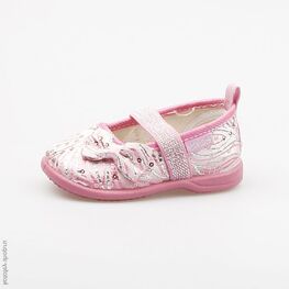 131068-72 Текстильная обувь для девочки розовый