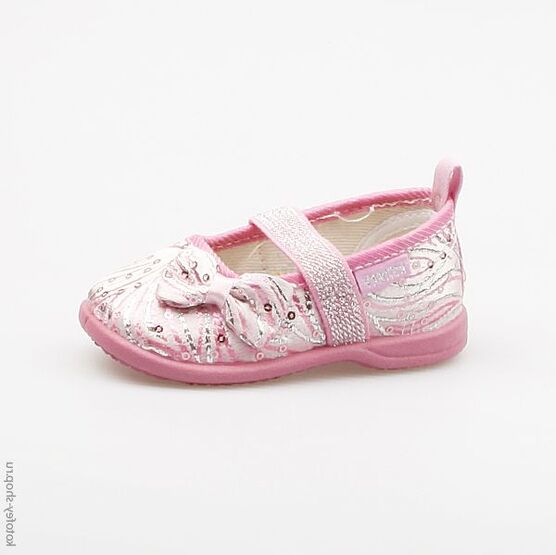 131068-72 Текстильная обувь для девочки розовый