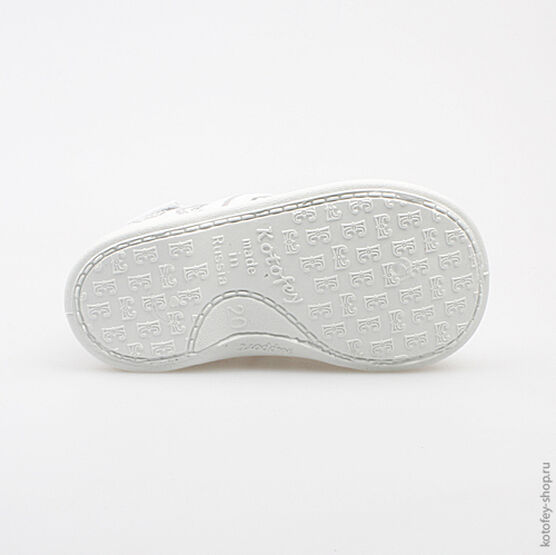 131069-72 Текстильная обувь для девочки белый фото №3