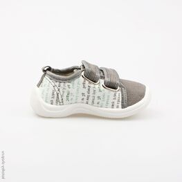 131075-12 Текстильная обувь для мальчики серый фото №2