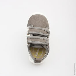 131075-12 Текстильная обувь для мальчики серый фото №4