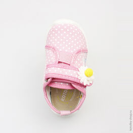 131079-11 Текстильная обувь для девочки розовый фото №4