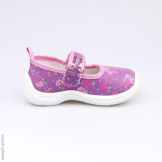131080-12 Текстильная обувь для девочки сиреневый фото №2