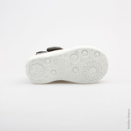 131082-12 Текстильная обувь для мальчики серый фото №3