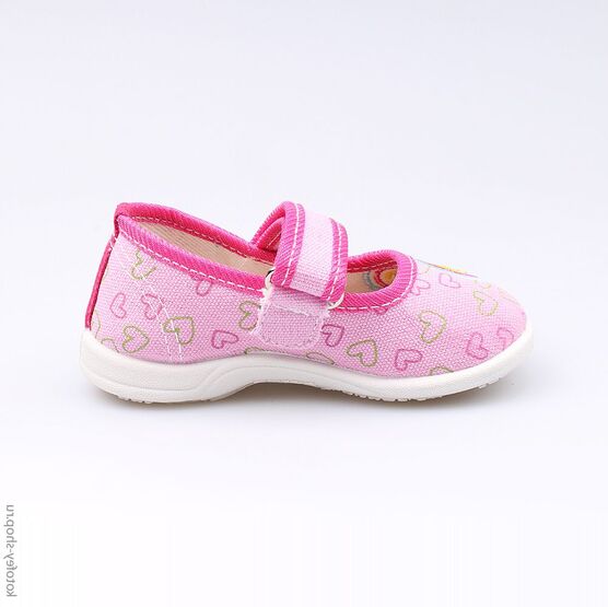 131087-11 Текстильная обувь для девочки роз-фук фото №2