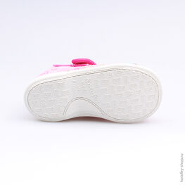 131087-11 Текстильная обувь для девочки роз-фук фото №3