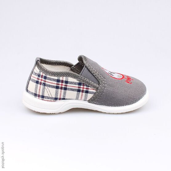 131088-13 Текстильная обувь для мальчики серый фото №2