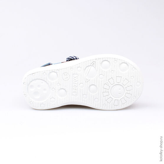 131091-11 Текстильная обувь для мальчики светло-синий фото №3