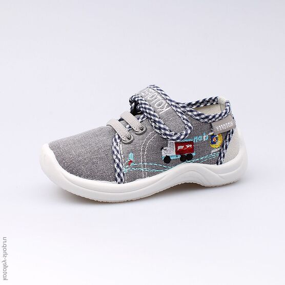 131091-12 Текстильная обувь для мальчики серый