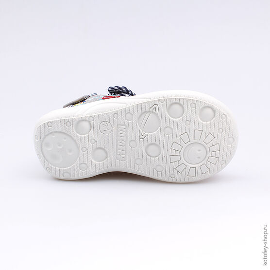 131091-12 Текстильная обувь для мальчики серый фото №3