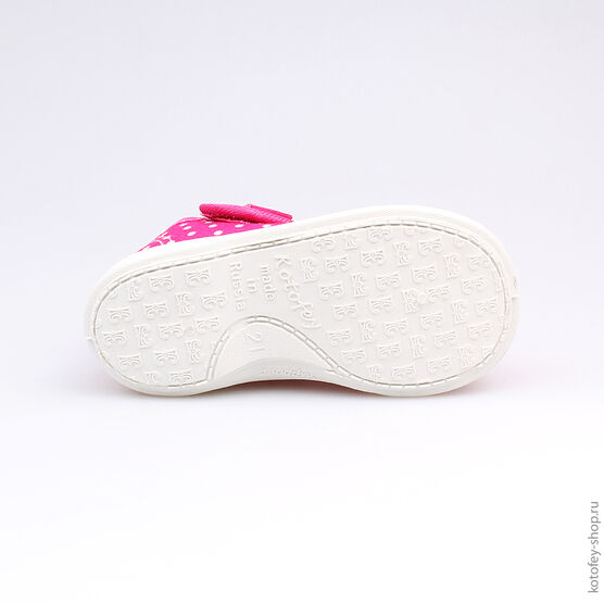 131092-12 Текстильная обувь для девочки фуксия фото №3