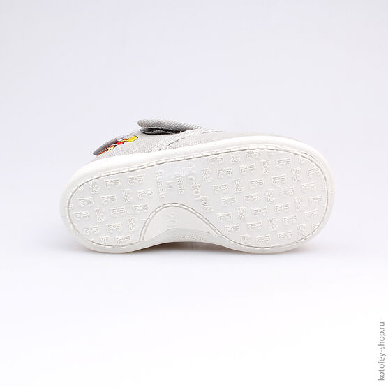 131093-12 Текстильная обувь для мальчики серый фото №3