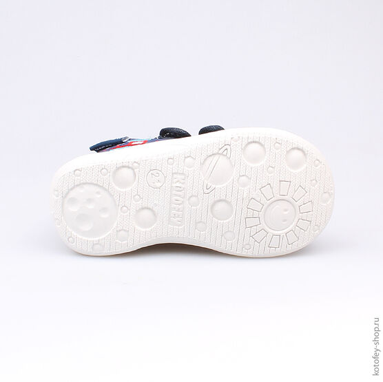 131095-11 Текстильная обувь для мальчики голубой фото №3