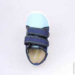 131095-11 Текстильная обувь для мальчики голубой фото №4