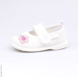 131105-71 Текстильная обувь для девочки персиковый